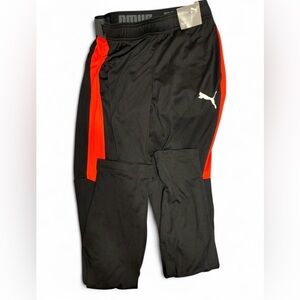 Puma Black and Orange Athletic Pants - NWT